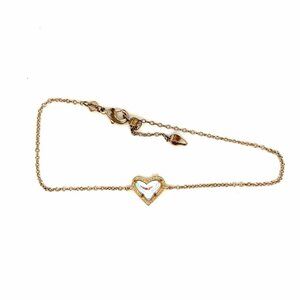 Kendra Scott Iridescent Heart Bracelet